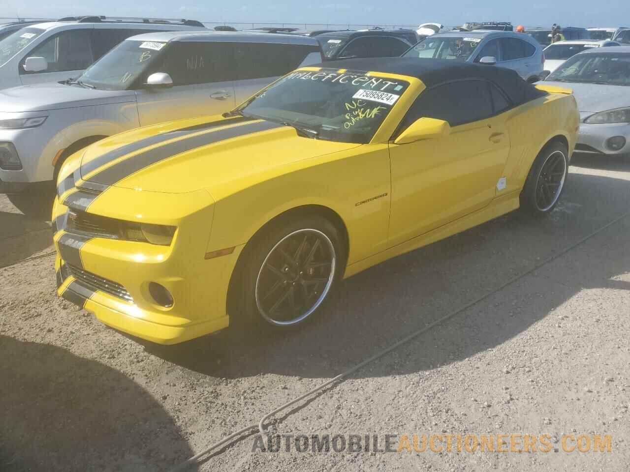 2G1FT3DW7D9126992 CHEVROLET CAMARO 2013