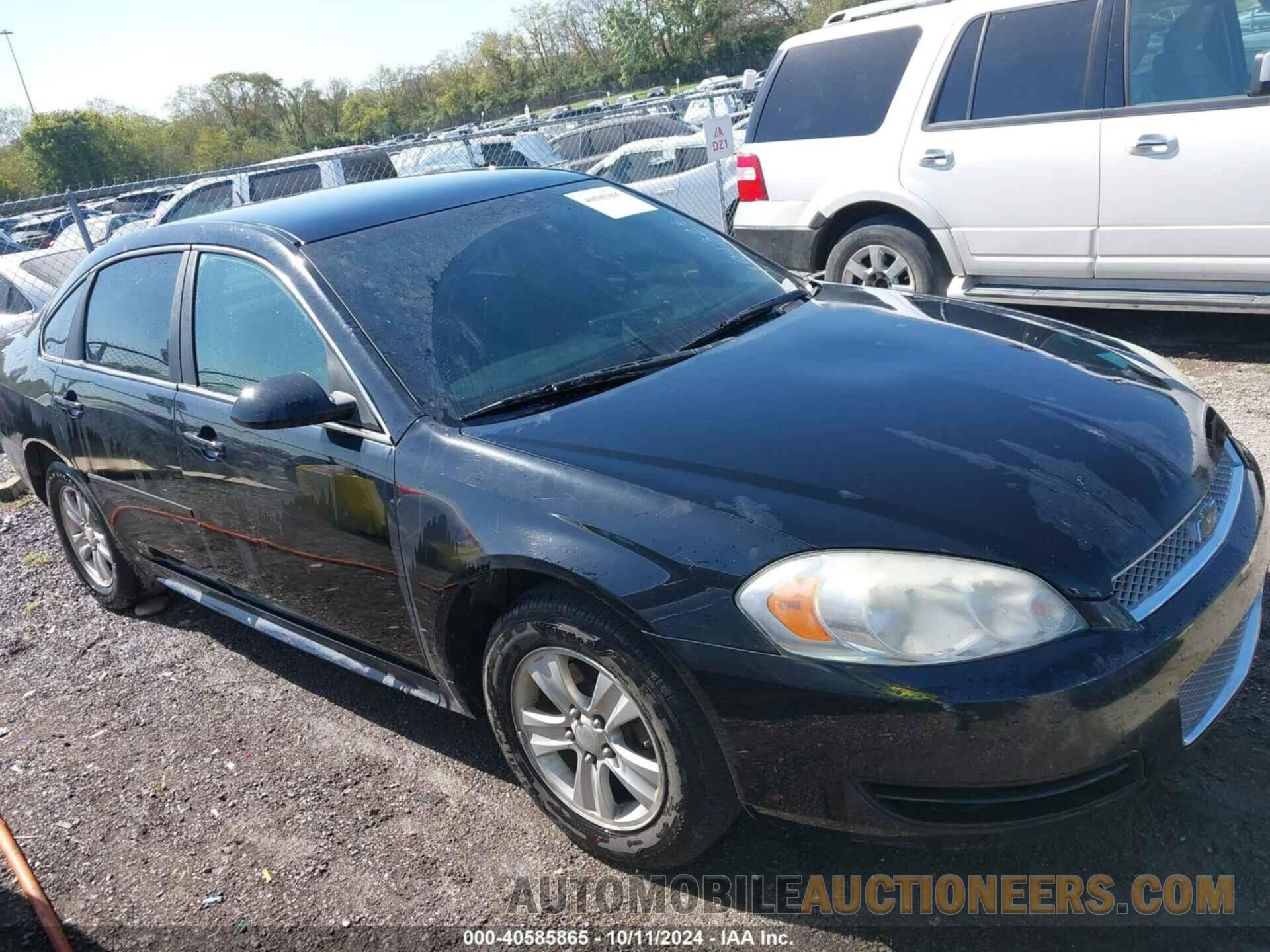 2G1WA5E33C1184326 CHEVROLET IMPALA 2012