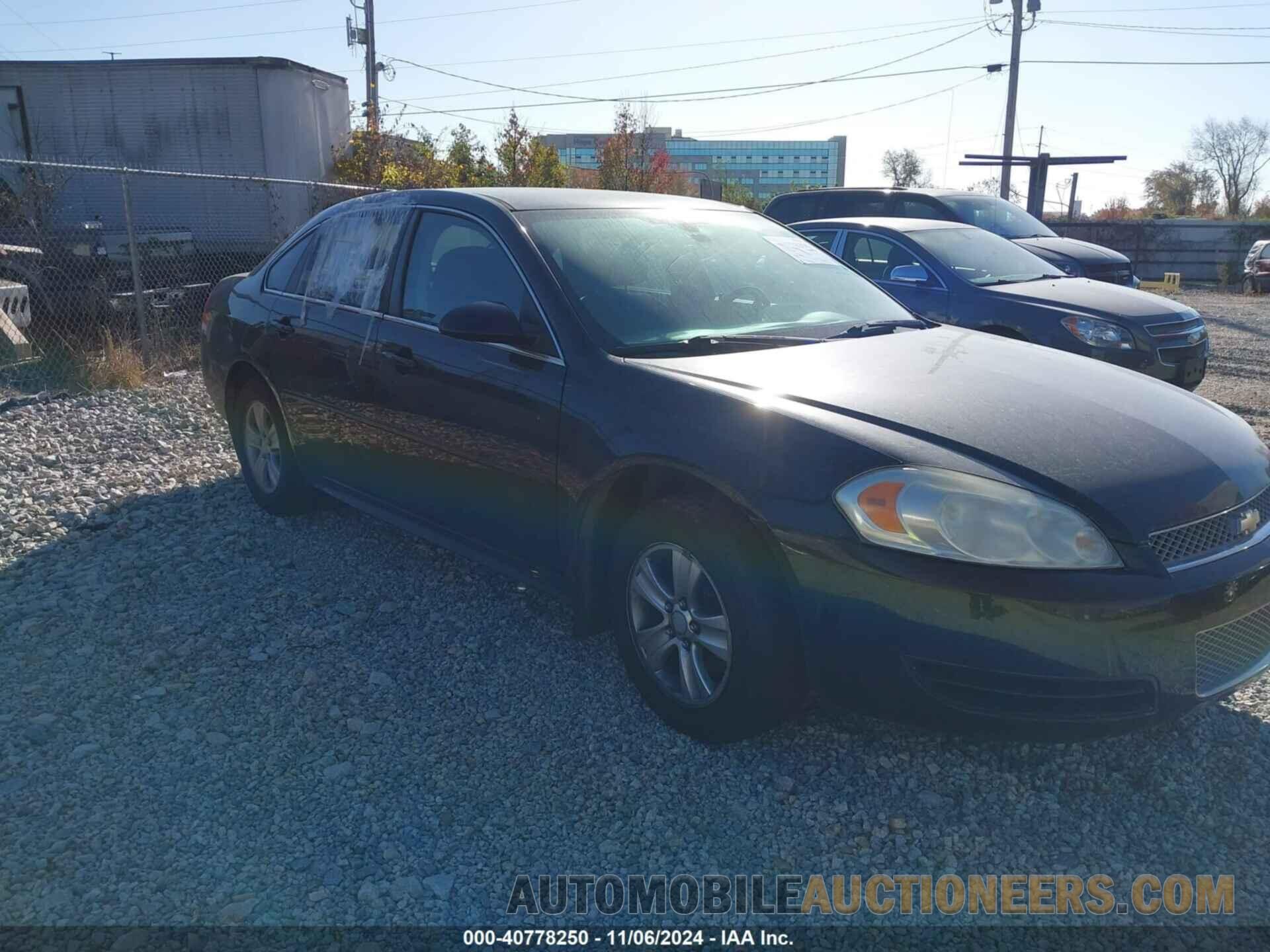 2G1WA5E35D1184443 CHEVROLET IMPALA 2013