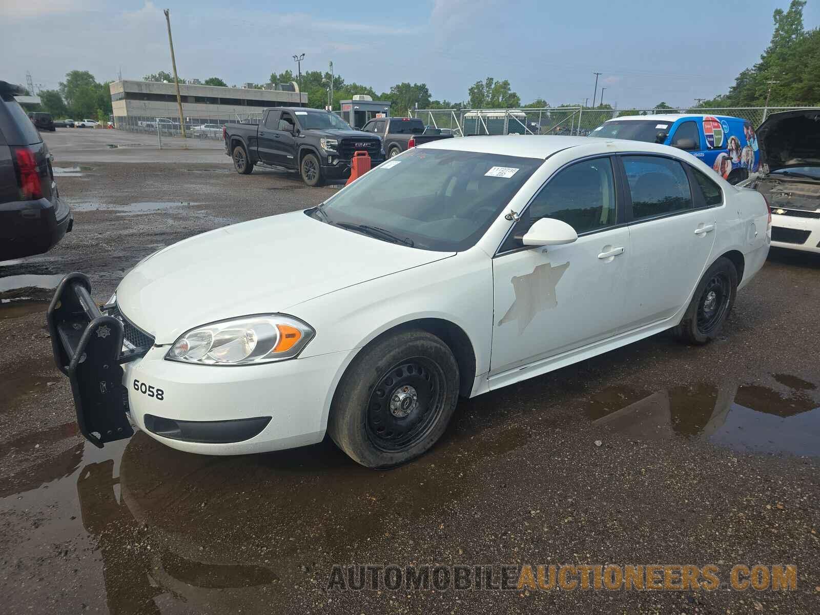 2G1WD5E31G1150897 Chevrolet Impala Limited Police 2016