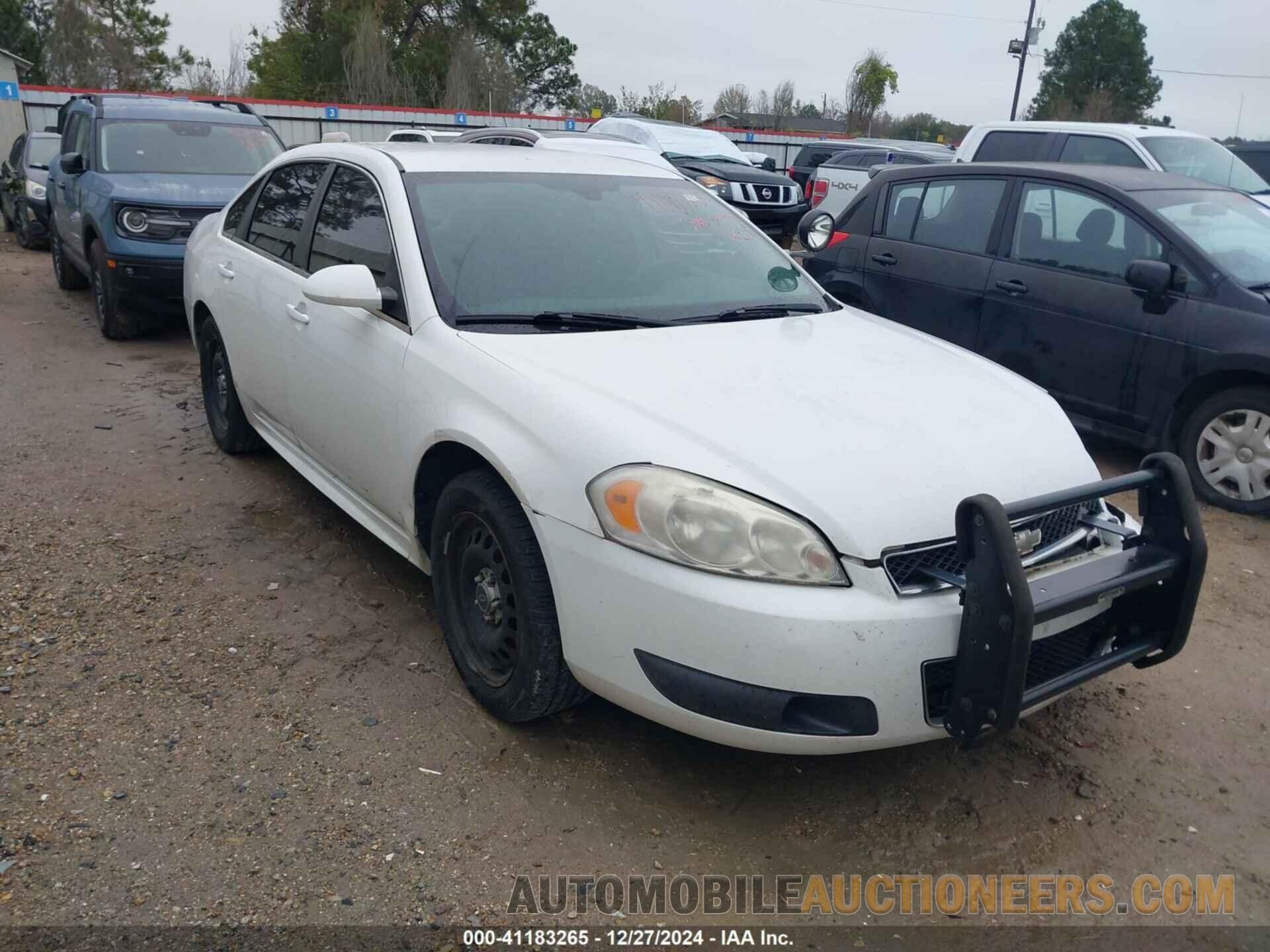 2G1WD5E38C1326757 CHEVROLET IMPALA 2012