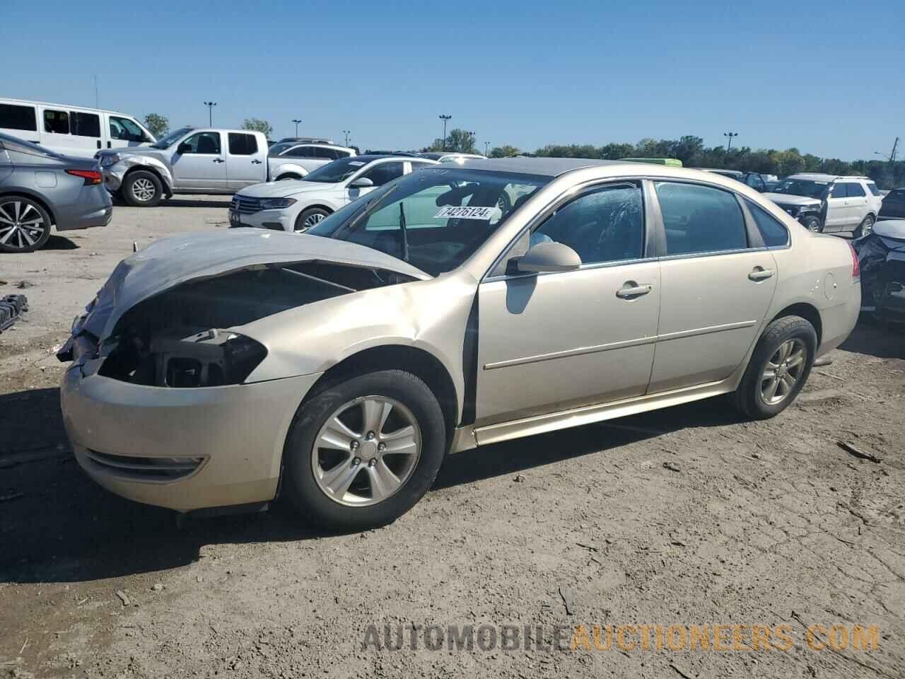 2G1WF5E31C1168885 CHEVROLET IMPALA 2012