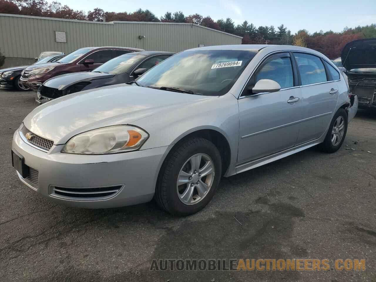 2G1WF5E33C1131806 CHEVROLET IMPALA 2012