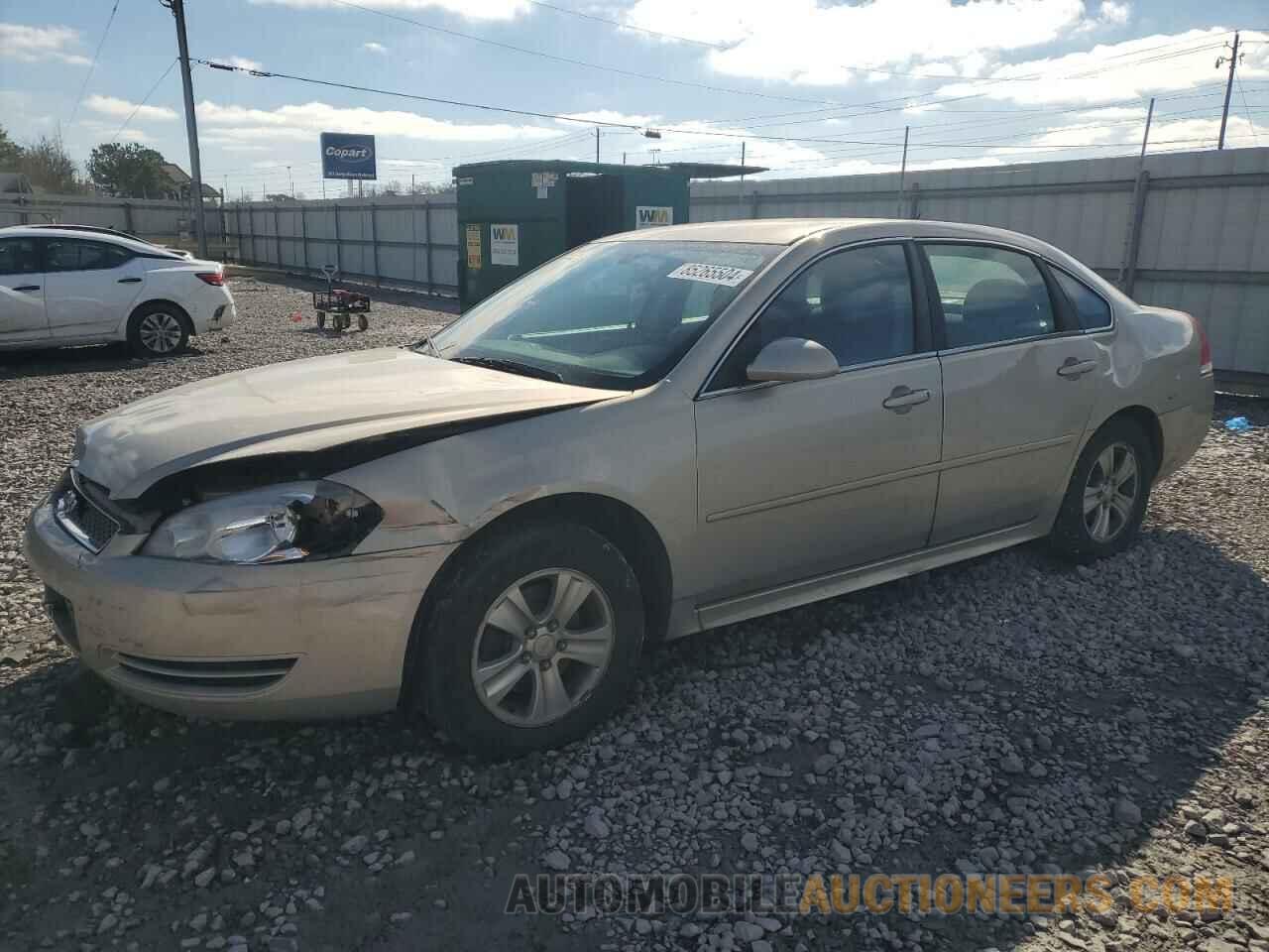 2G1WF5E33C1323906 CHEVROLET IMPALA 2012