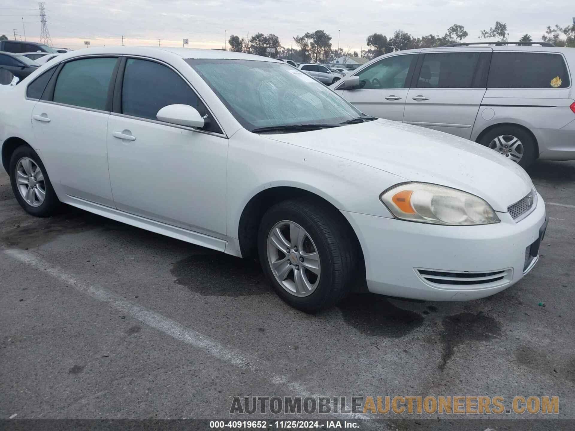 2G1WF5E35D1236901 CHEVROLET IMPALA 2013