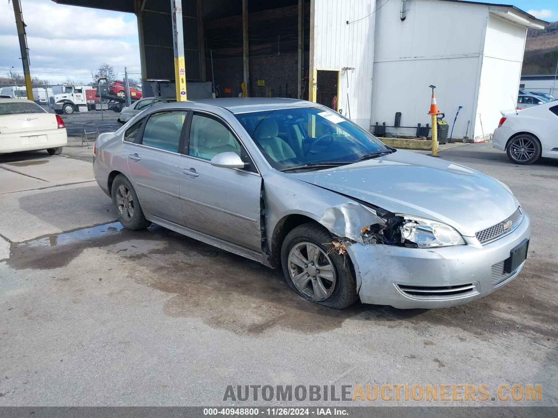 2G1WF5E38D1254437 CHEVROLET IMPALA 2013