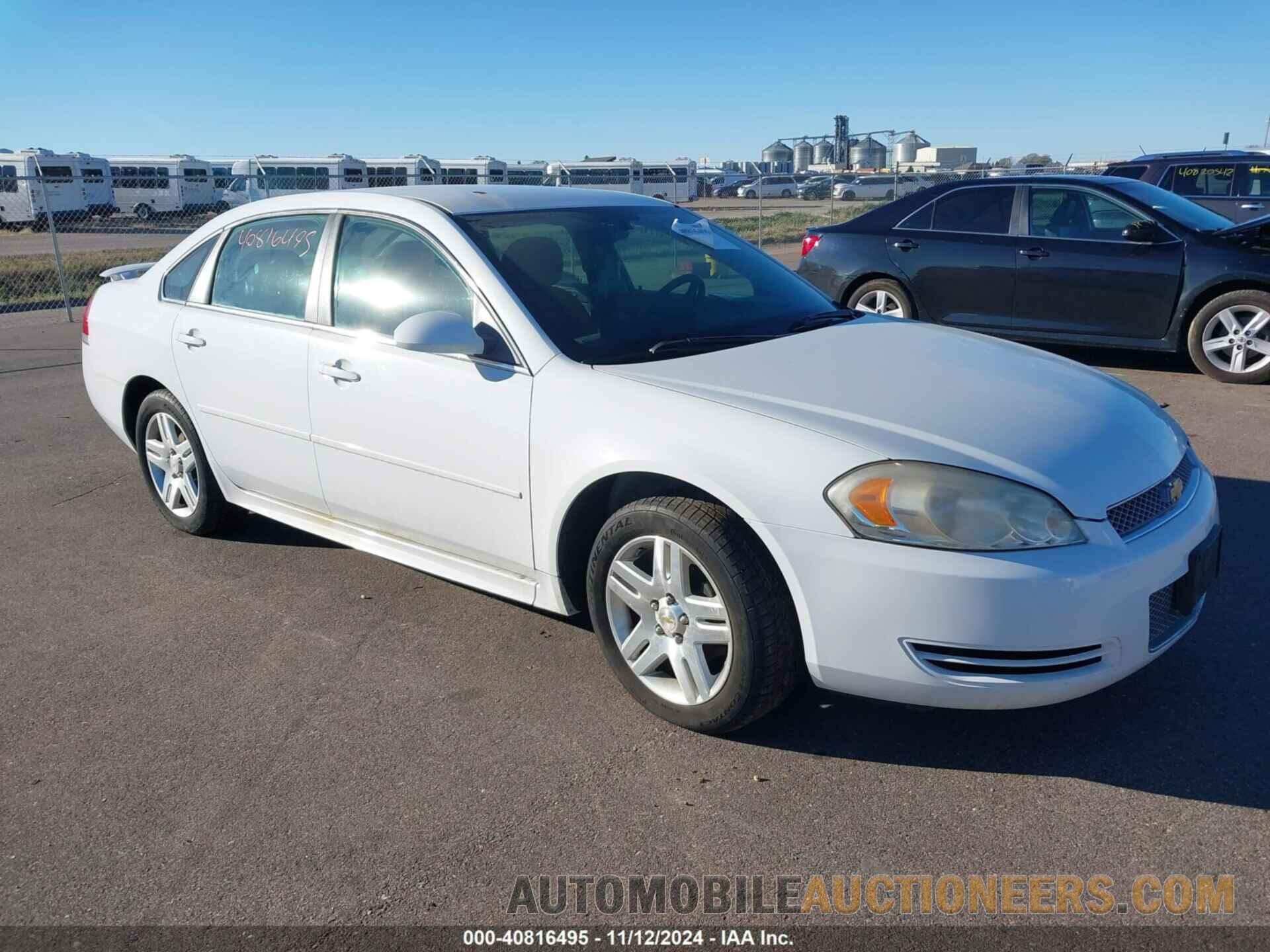 2G1WG5E31C1102740 CHEVROLET IMPALA 2012