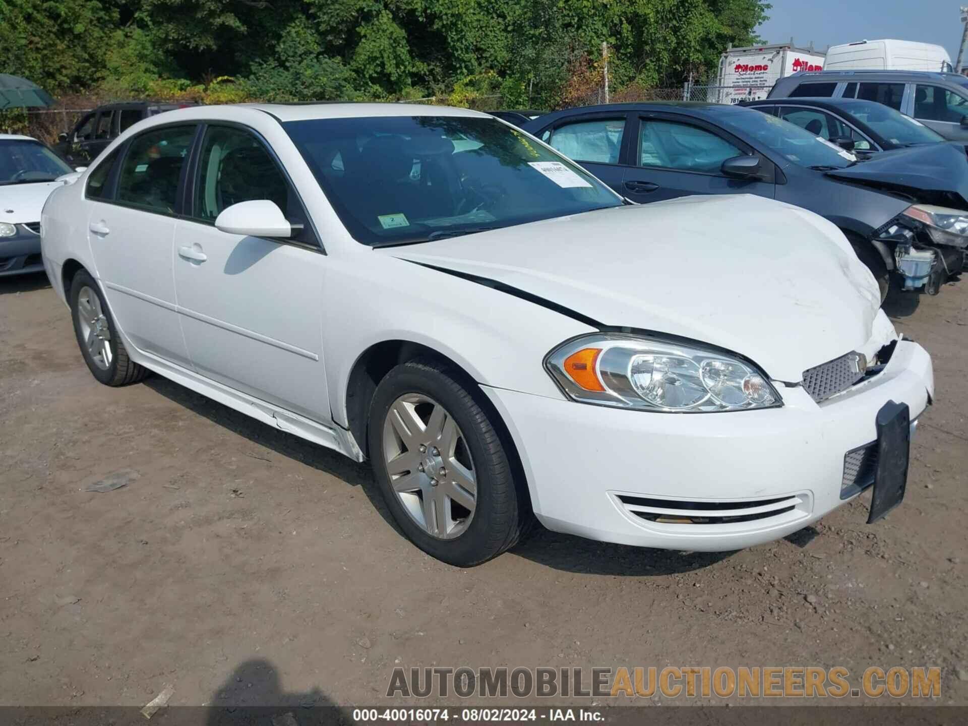 2G1WG5E31C1214762 CHEVROLET IMPALA 2012