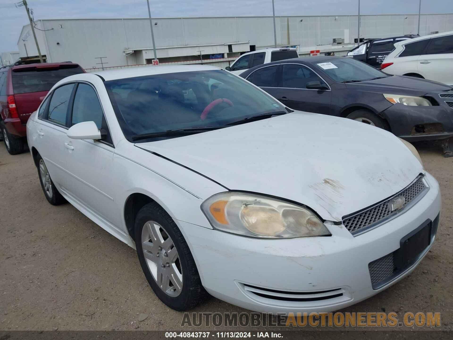 2G1WG5E34C1213217 CHEVROLET IMPALA 2012