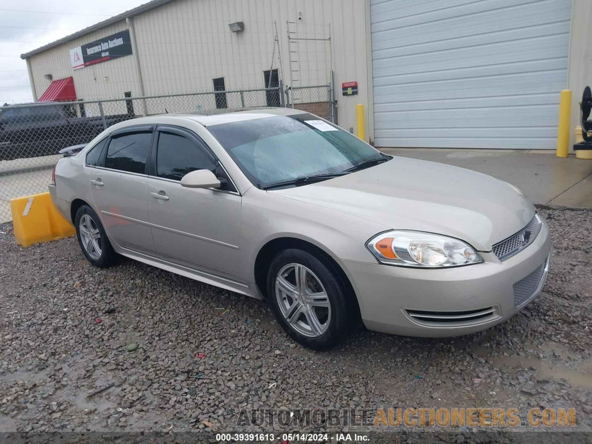 2G1WG5E35C1136308 CHEVROLET IMPALA 2012