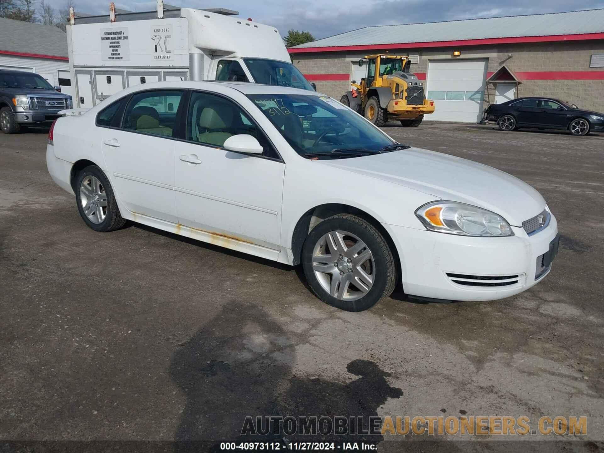 2G1WG5E37C1190516 CHEVROLET IMPALA 2012