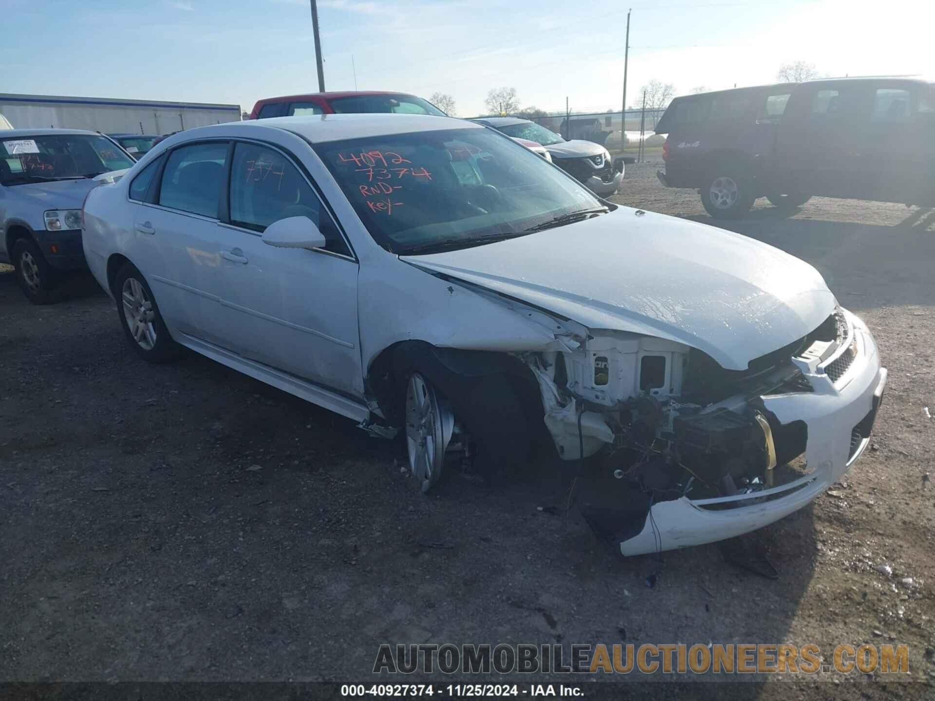 2G1WG5E39C1150762 CHEVROLET IMPALA 2012