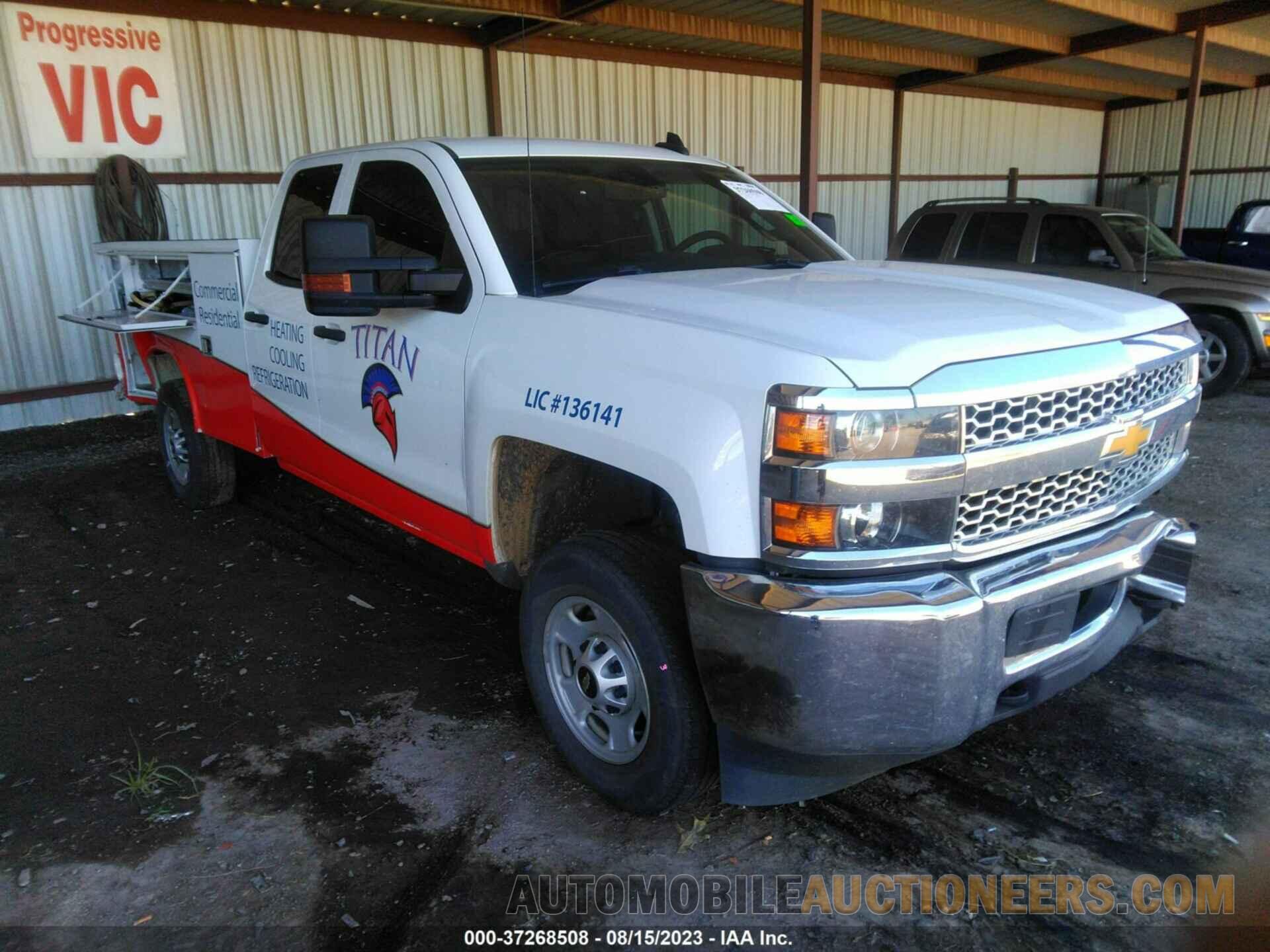 2GB2CREG8K1226695 CHEVROLET SILVERADO 2500HD 2019