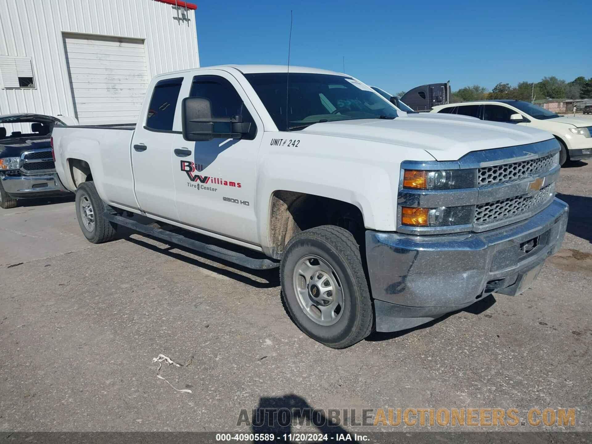 2GC2CREG1K1213086 CHEVROLET SILVERADO 2500HD 2019