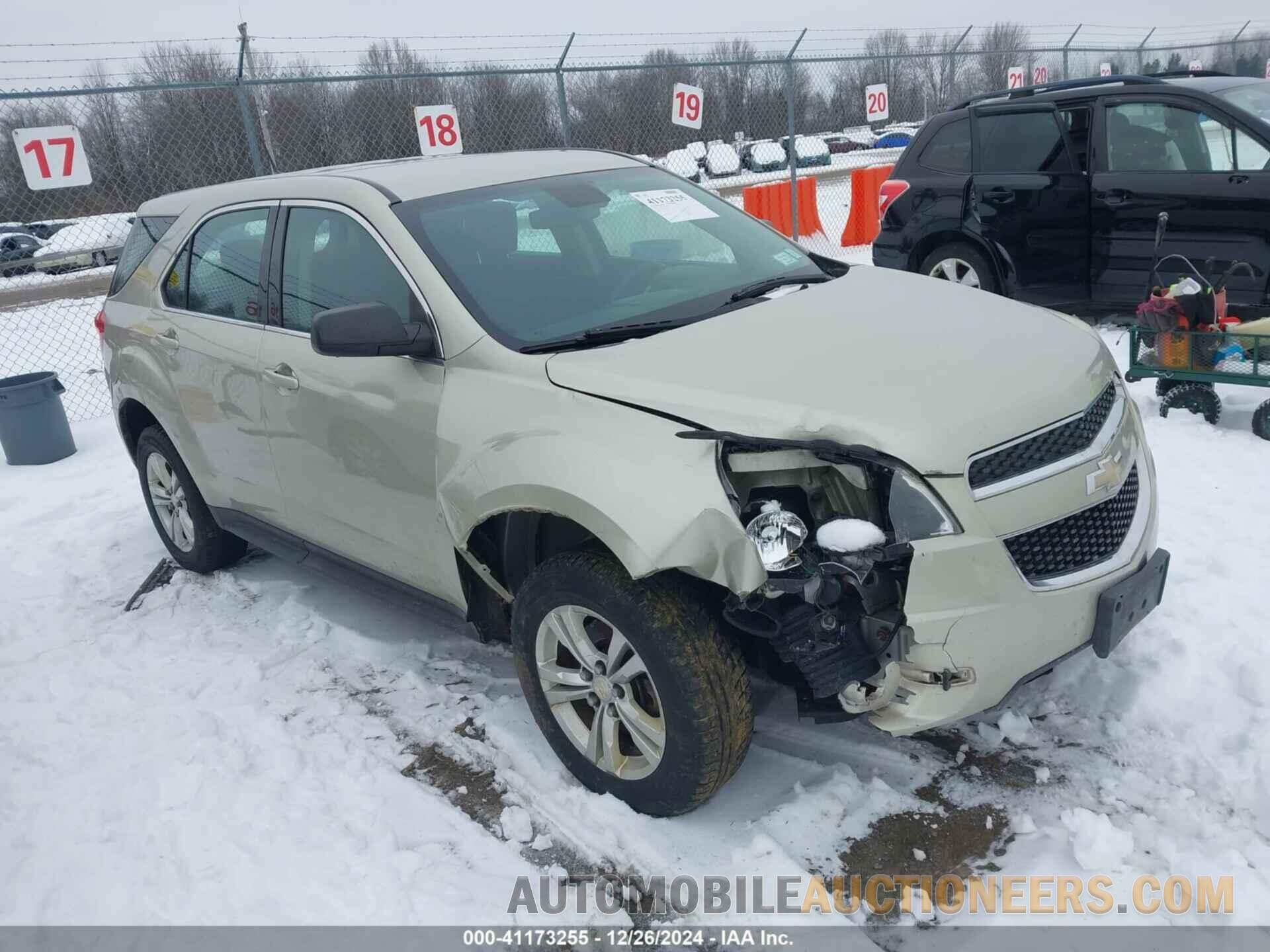 2GNALAEK9E6310326 CHEVROLET EQUINOX 2014