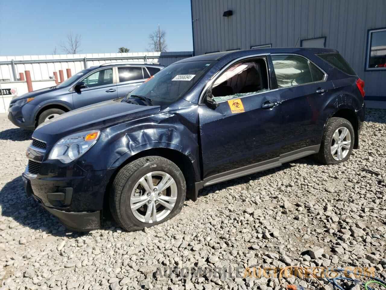 2GNALAEKXF6145016 CHEVROLET EQUINOX 2015