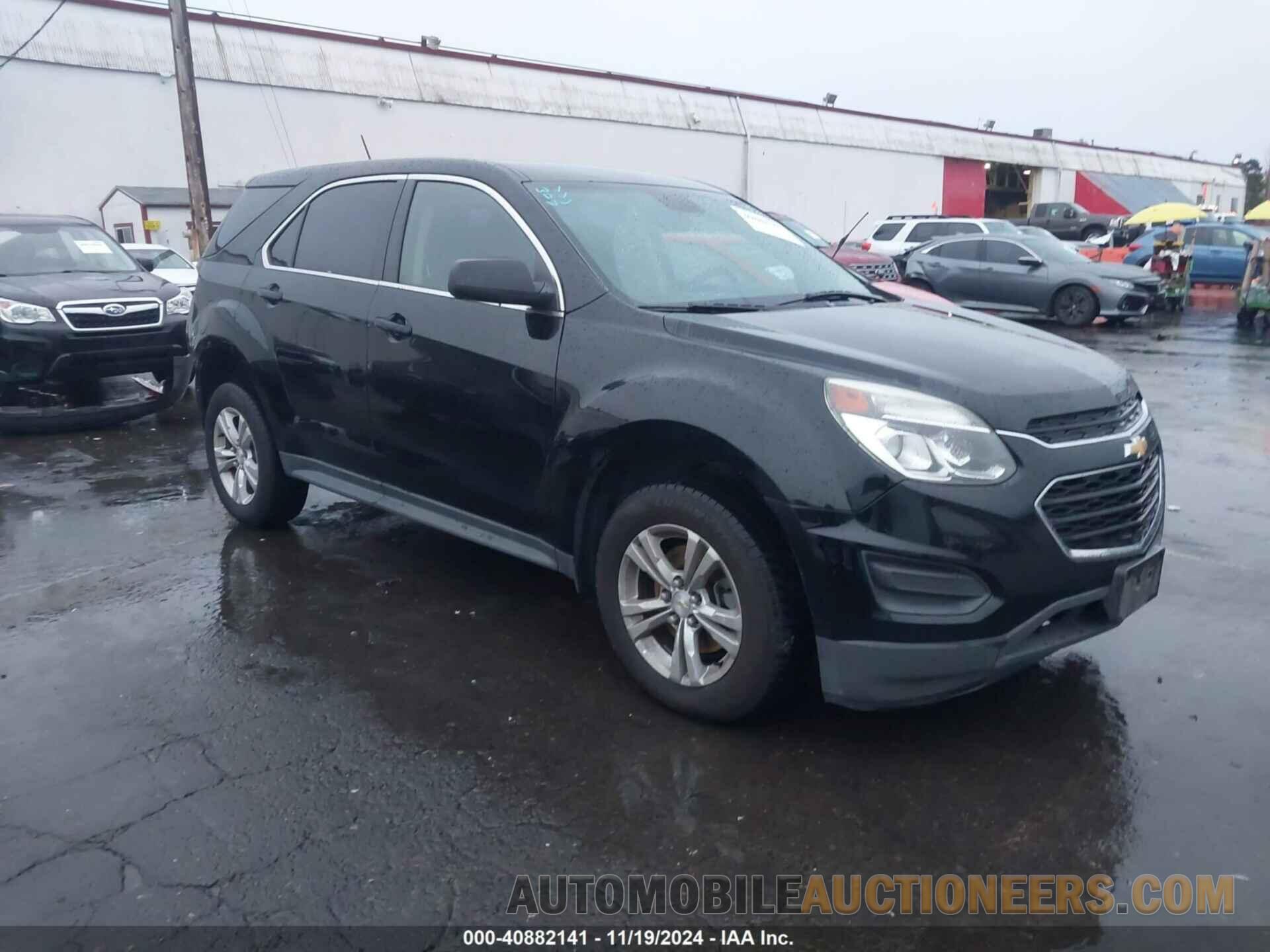 2GNALBEK1G6145607 CHEVROLET EQUINOX 2016