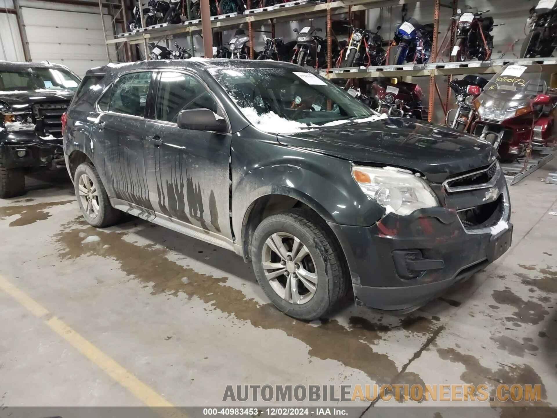 2GNALBEK4C1339409 CHEVROLET EQUINOX 2012