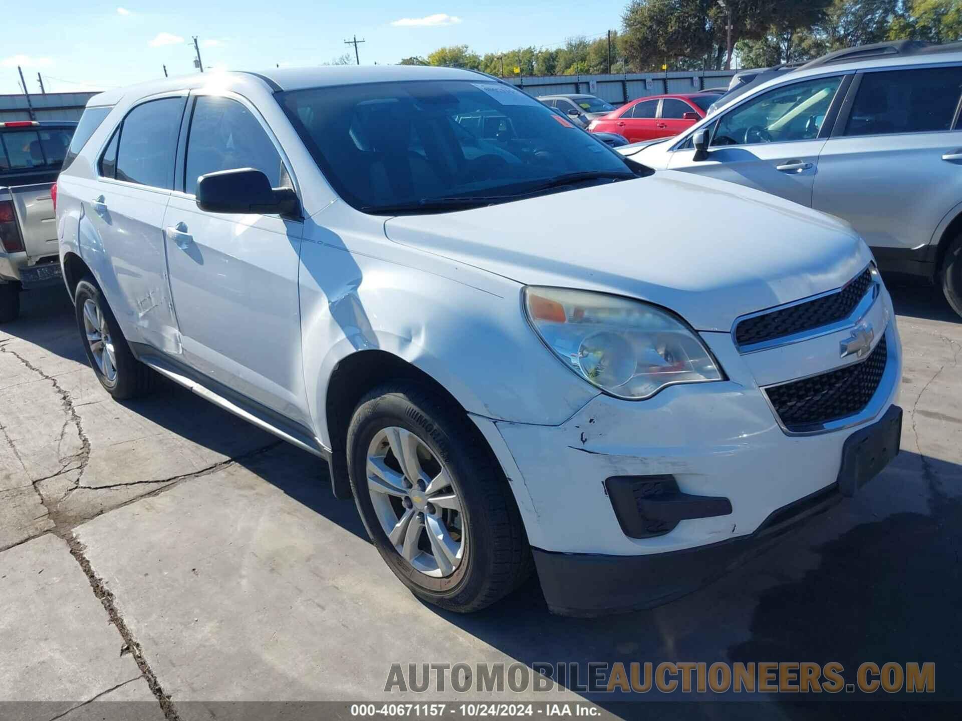 2GNALBEK4C6364555 CHEVROLET EQUINOX 2012