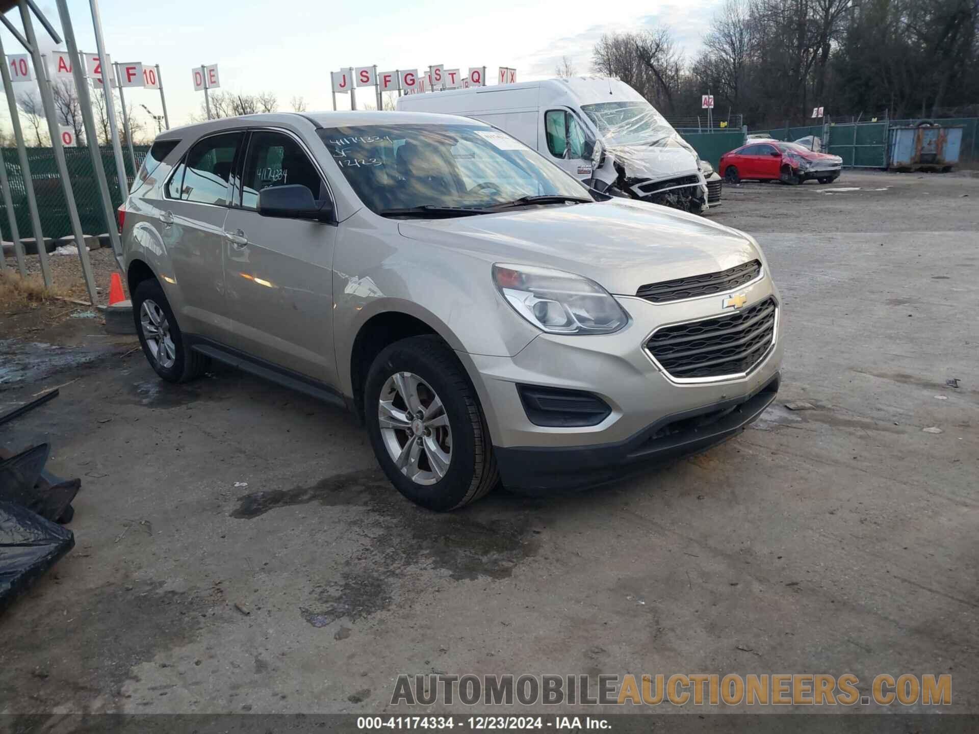 2GNALBEK5G1180177 CHEVROLET EQUINOX 2016