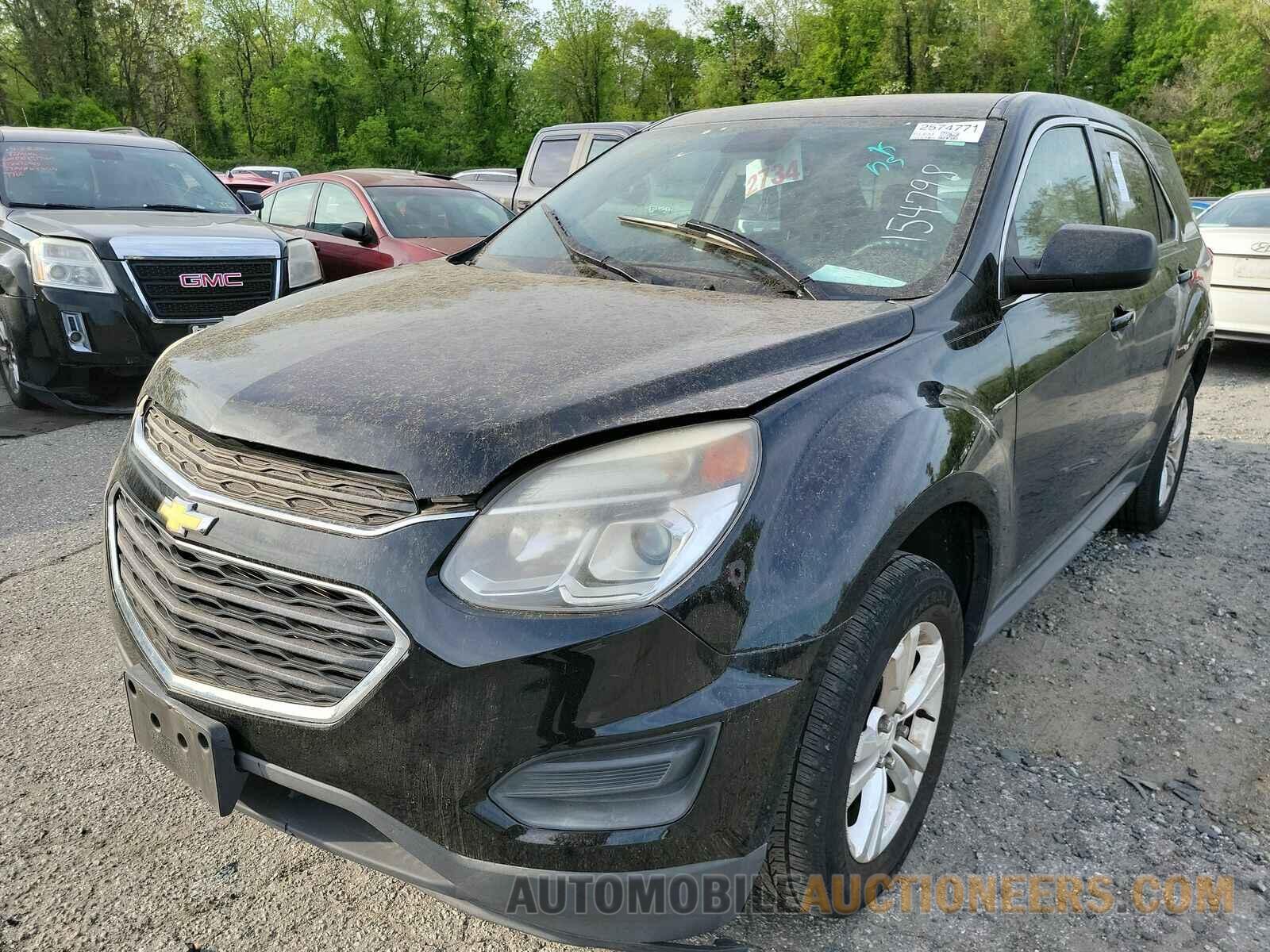 2GNALBEK6G1154798 Chevrolet Equinox LS 2016