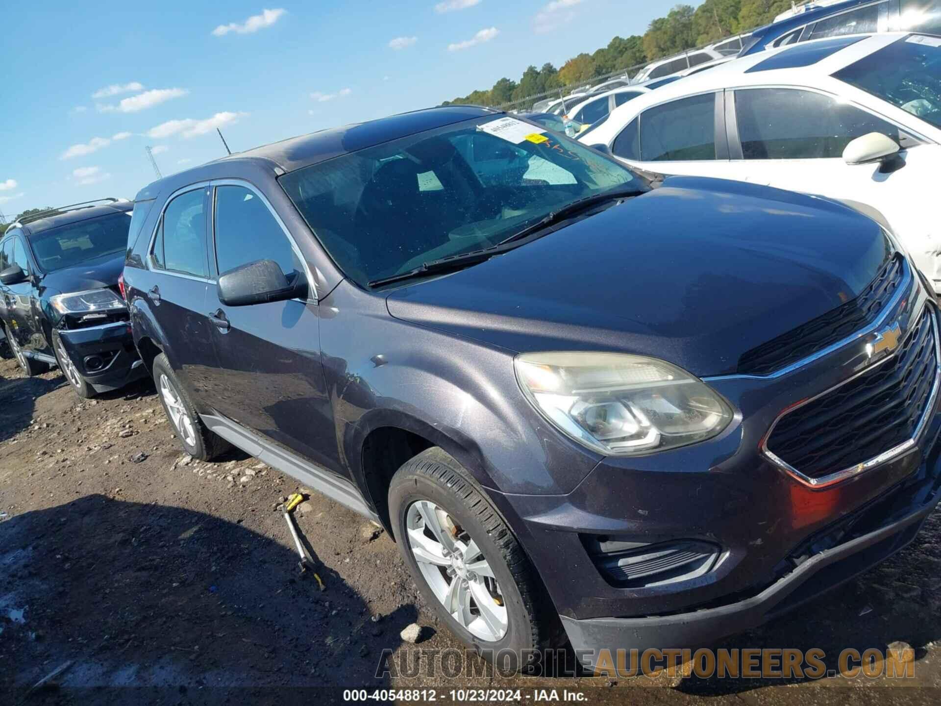 2GNALBEK6G6354938 CHEVROLET EQUINOX 2016