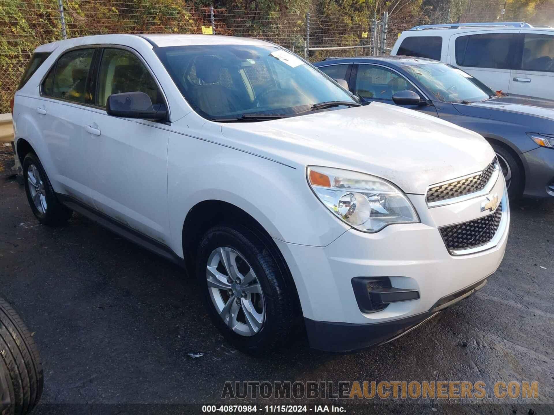 2GNALBEK7C1314892 CHEVROLET EQUINOX 2012