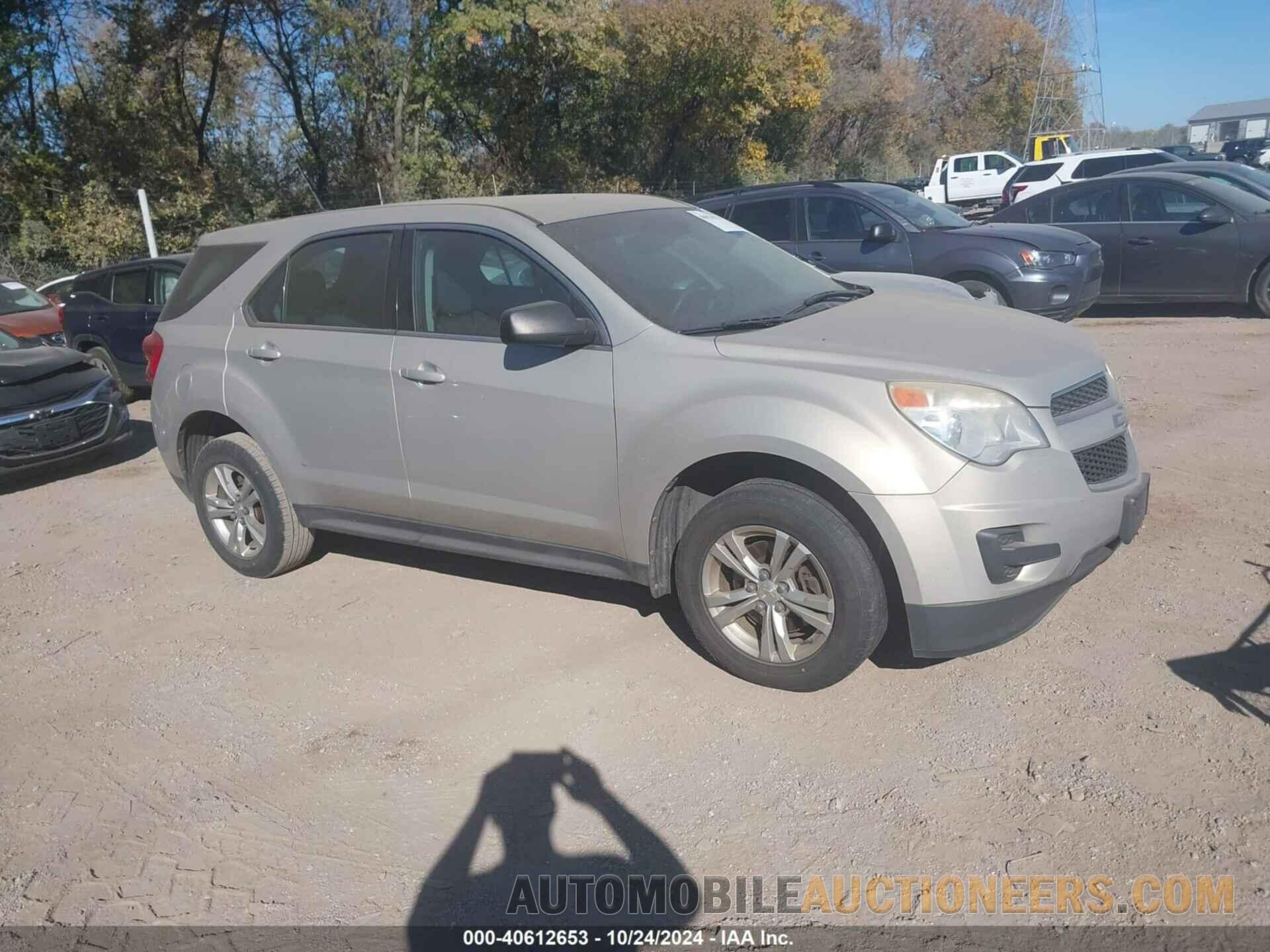 2GNALBEK9C1241654 CHEVROLET EQUINOX 2012