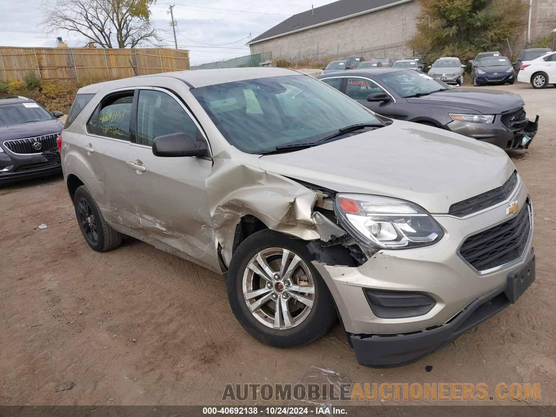 2GNALBEK9G1163589 CHEVROLET EQUINOX 2016