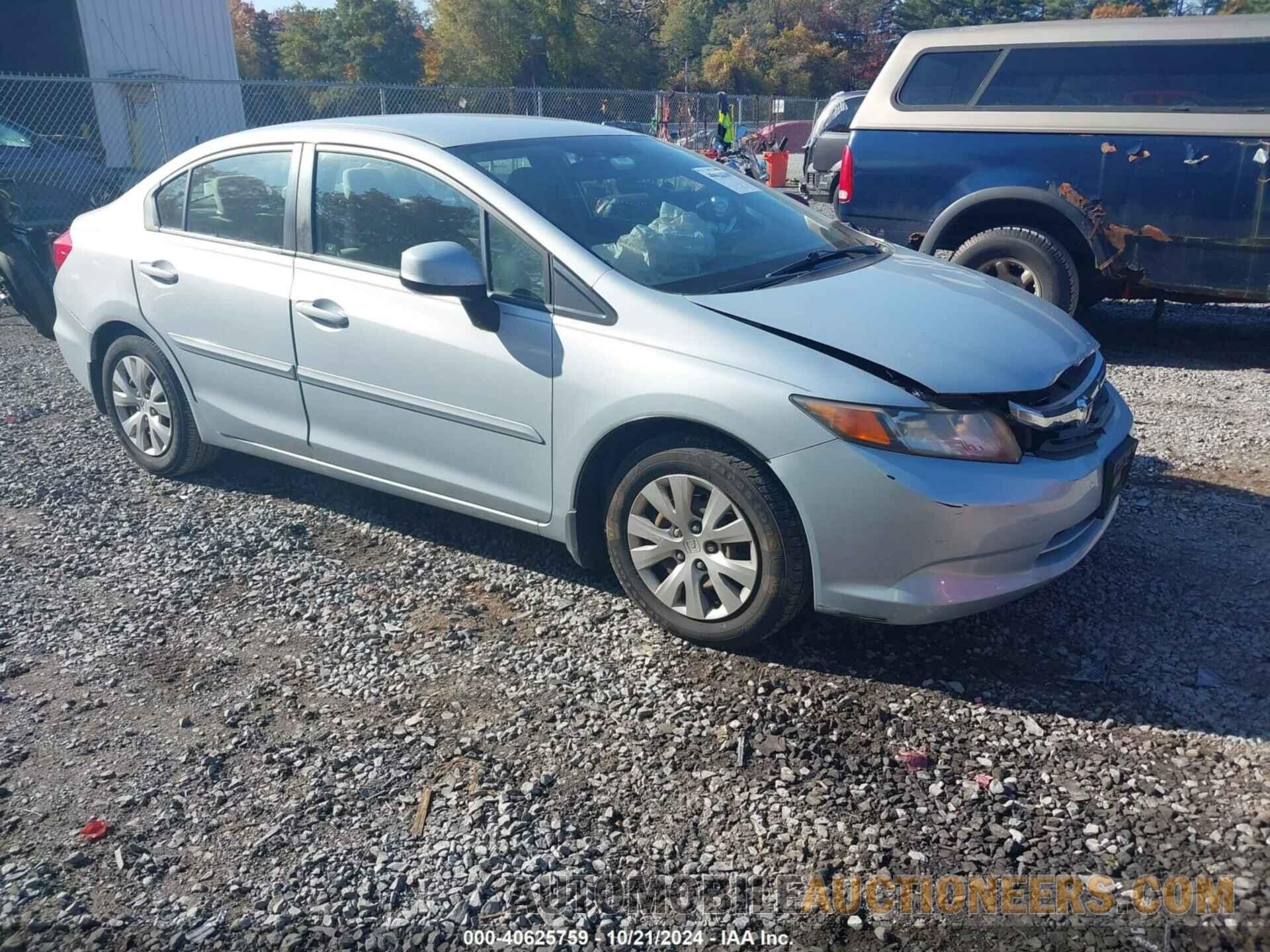 2HGFB2E56CH520452 HONDA CIVIC 2012