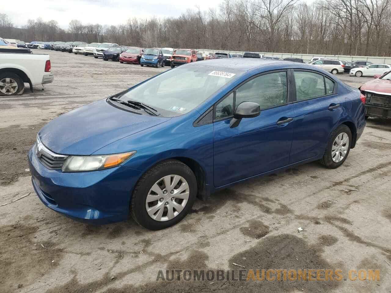 2HGFB2F29CH501236 HONDA CIVIC 2012