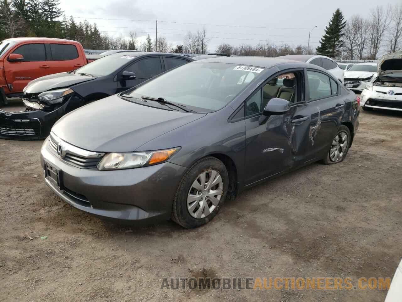 2HGFB2F40CH106556 HONDA CIVIC 2012