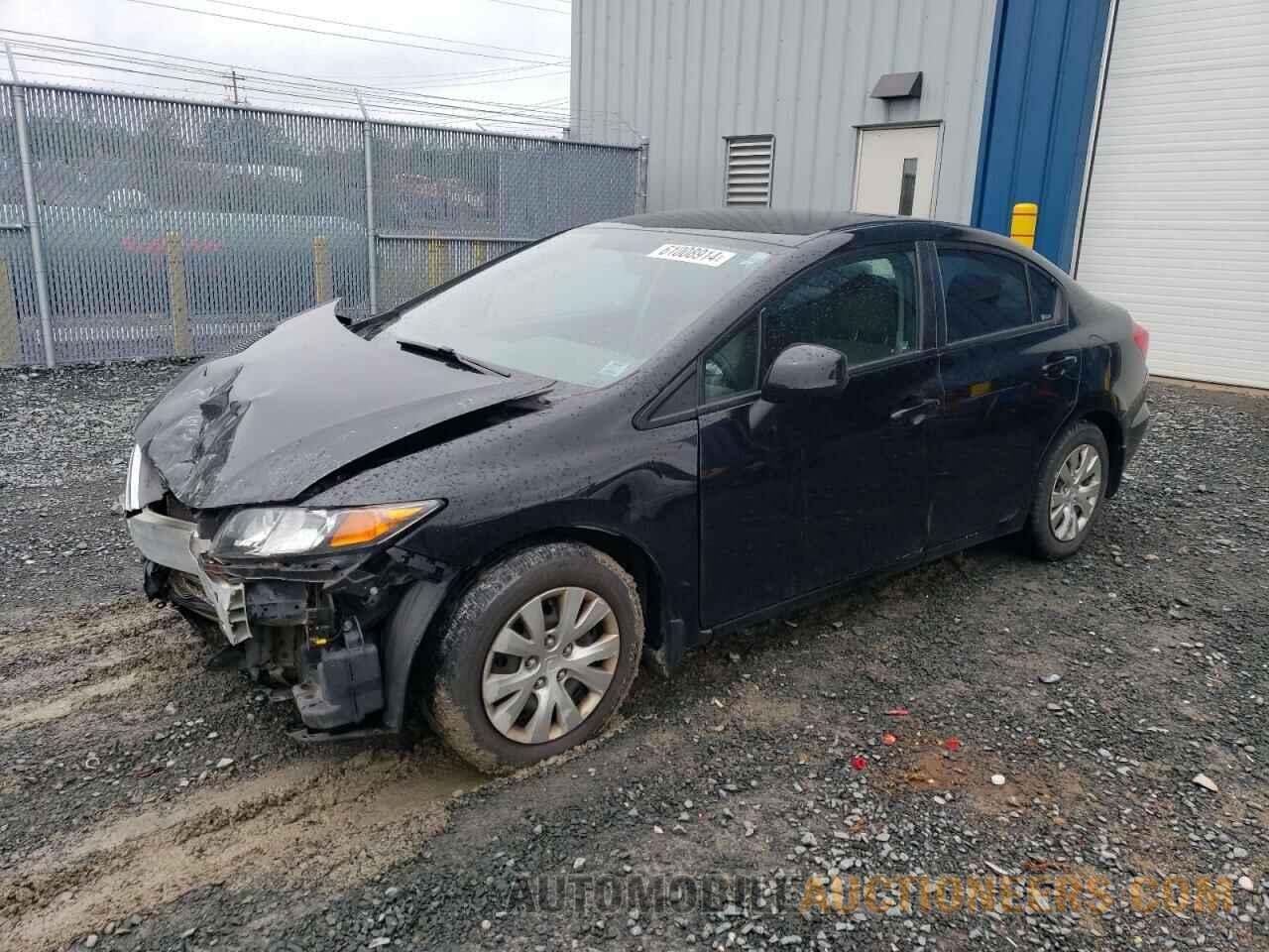 2HGFB2F46CH060327 HONDA CIVIC 2012