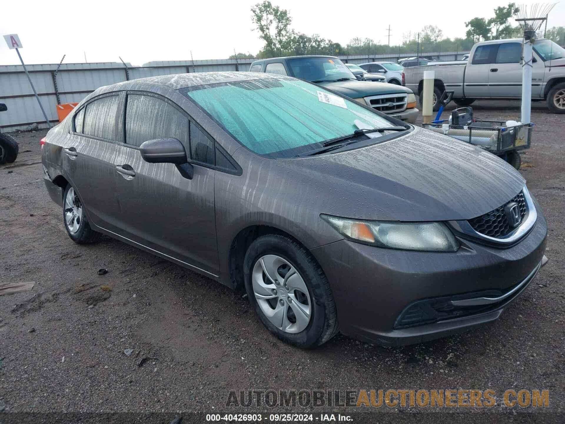 2HGFB2F50EH506855 HONDA CIVIC 2014