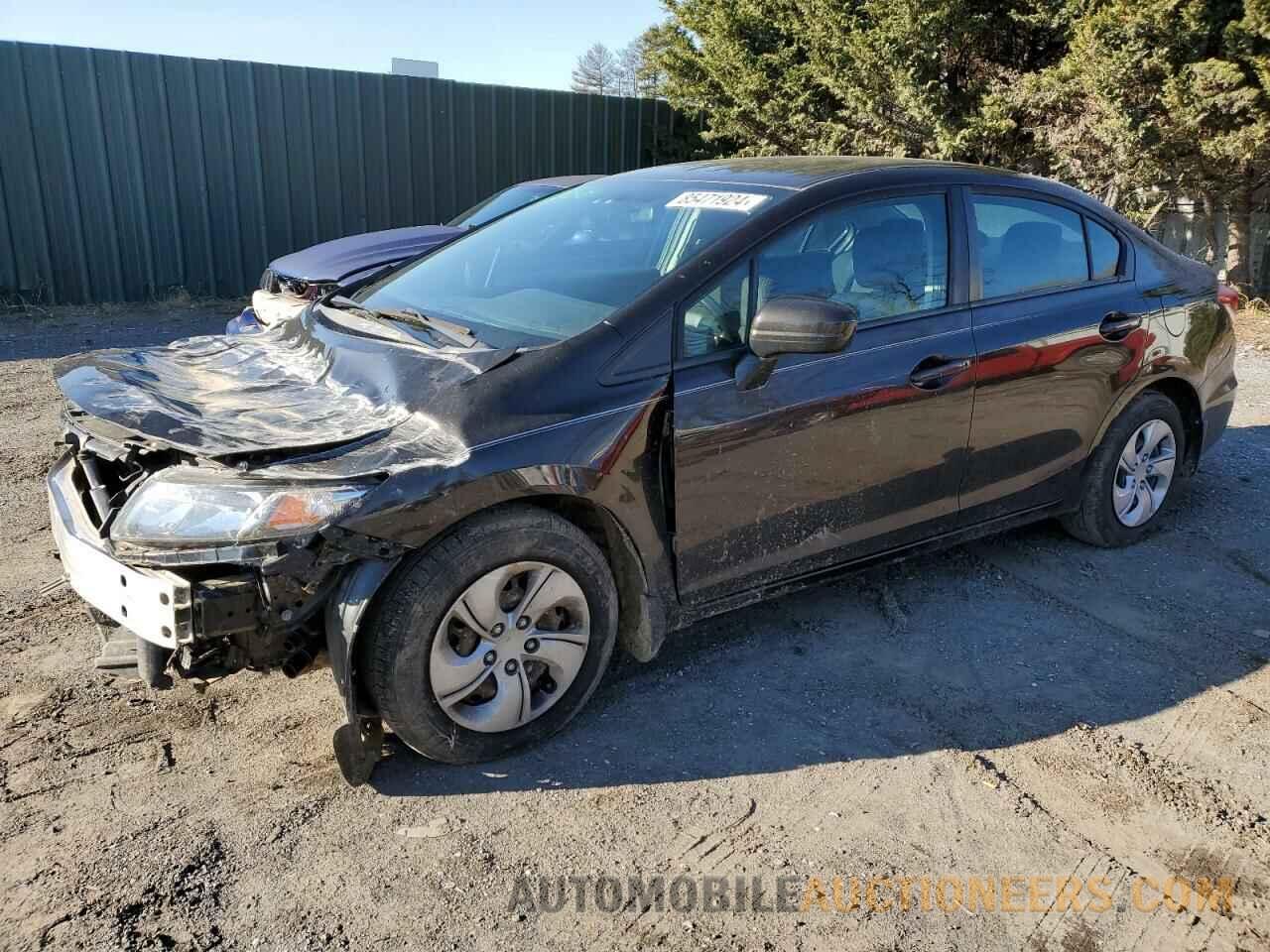 2HGFB2F50EH521629 HONDA CIVIC 2014