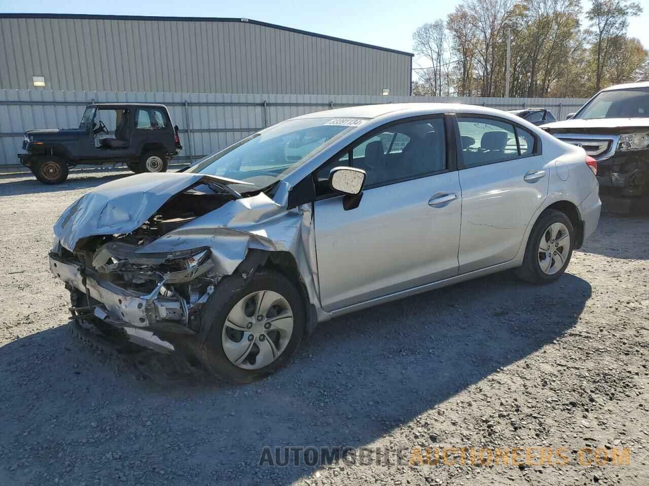 2HGFB2F50EH525521 HONDA CIVIC 2014