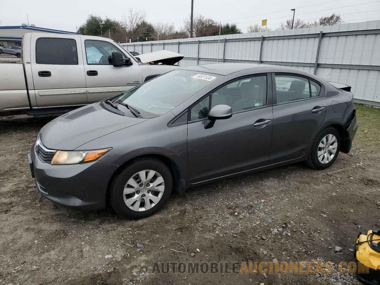 2HGFB2F51CH330511 HONDA CIVIC 2012