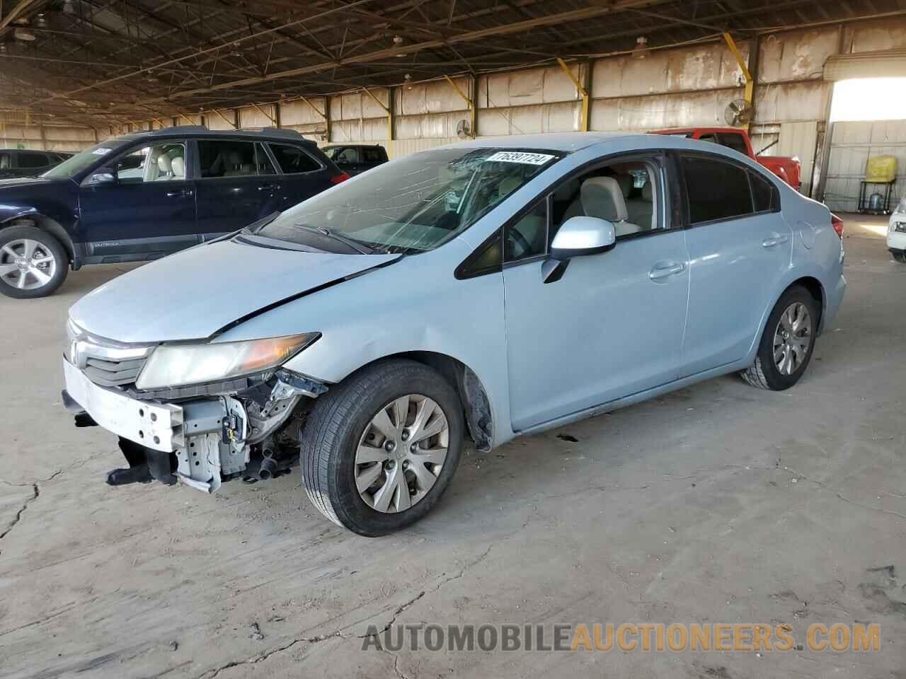 2HGFB2F51CH577009 HONDA CIVIC 2012