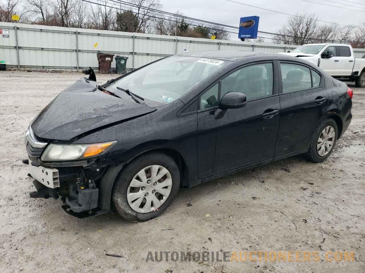 2HGFB2F51CH604919 HONDA CIVIC 2012