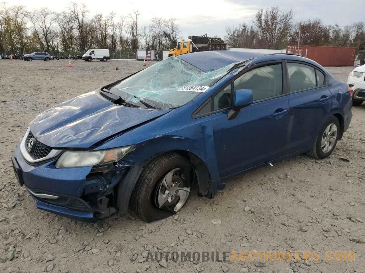 2HGFB2F51DH512842 HONDA CIVIC 2013