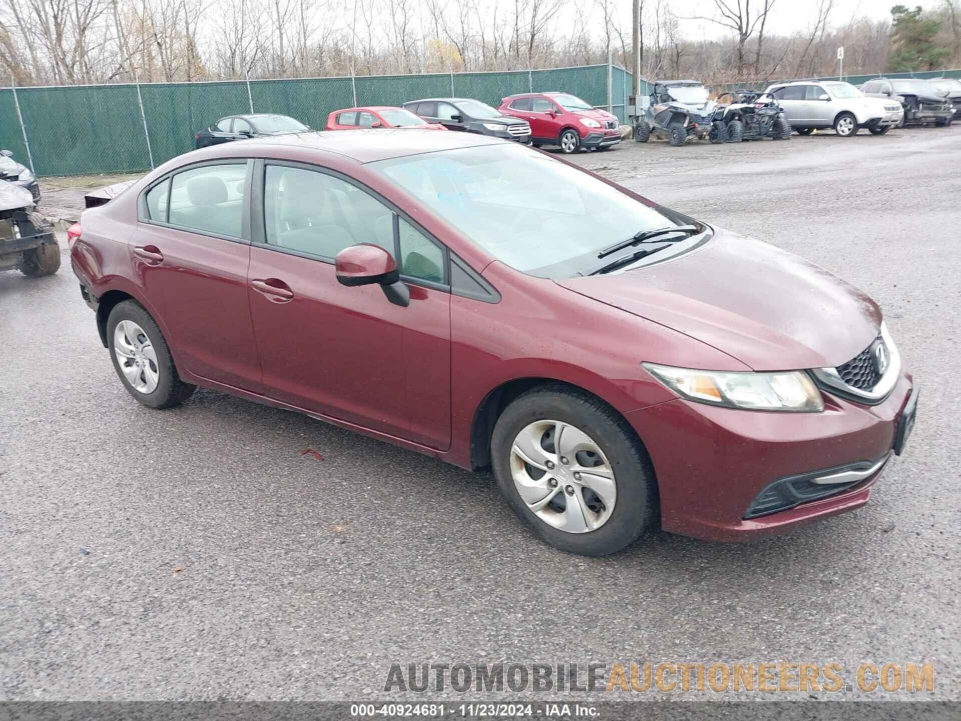 2HGFB2F51DH563449 HONDA CIVIC 2013