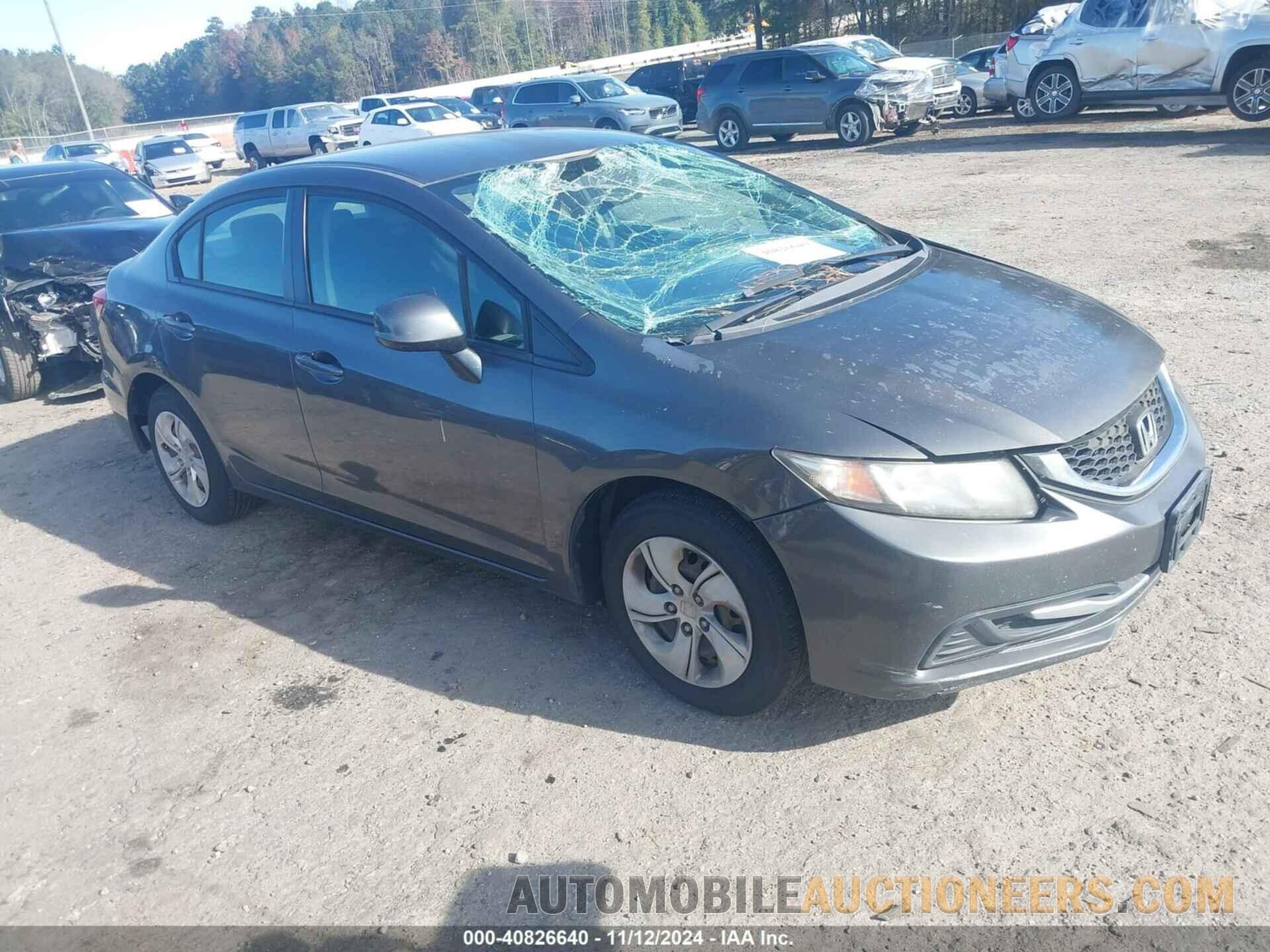 2HGFB2F51DH600435 HONDA CIVIC 2013