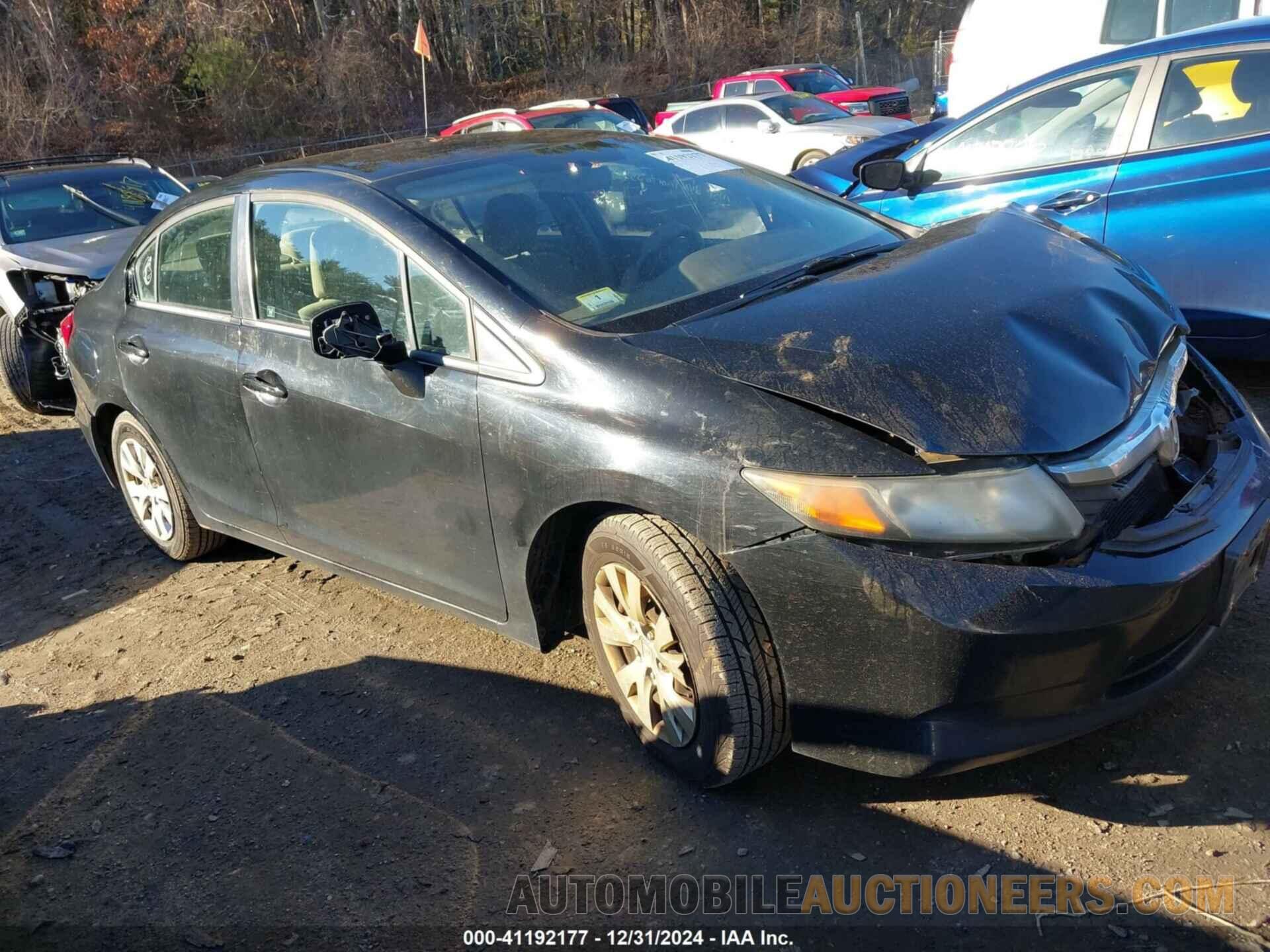 2HGFB2F52CH302197 HONDA CIVIC SDN 2012