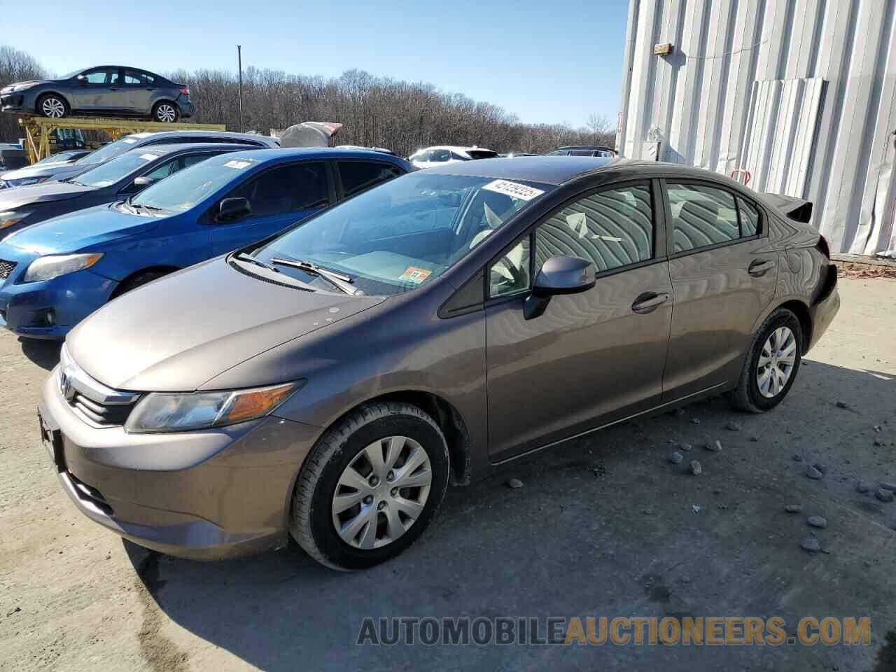 2HGFB2F52CH527848 HONDA CIVIC 2012