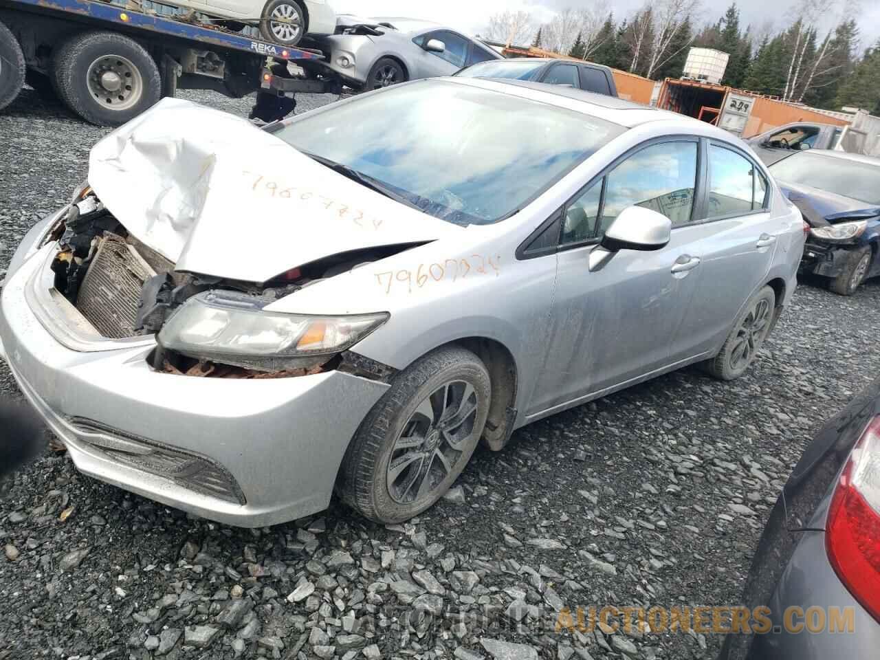 2HGFB2F52DH100736 HONDA CIVIC 2013