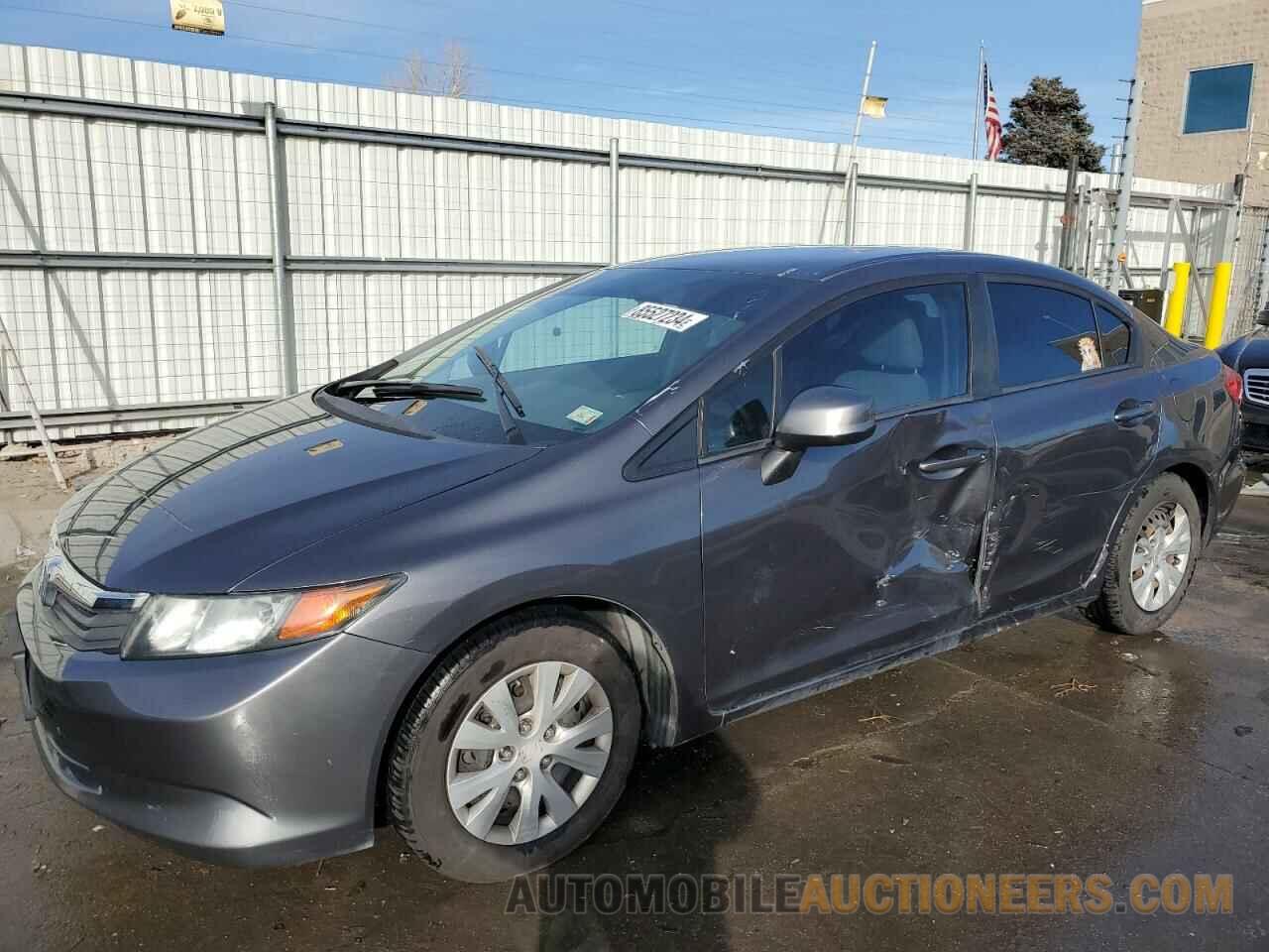 2HGFB2F53CH313273 HONDA CIVIC 2012