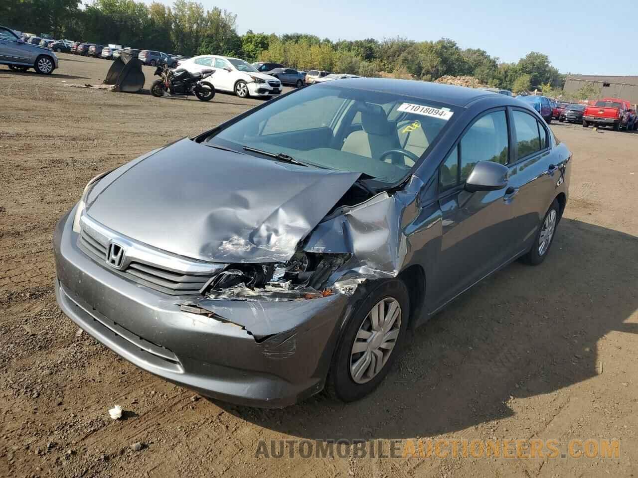 2HGFB2F53CH330879 HONDA CIVIC 2012