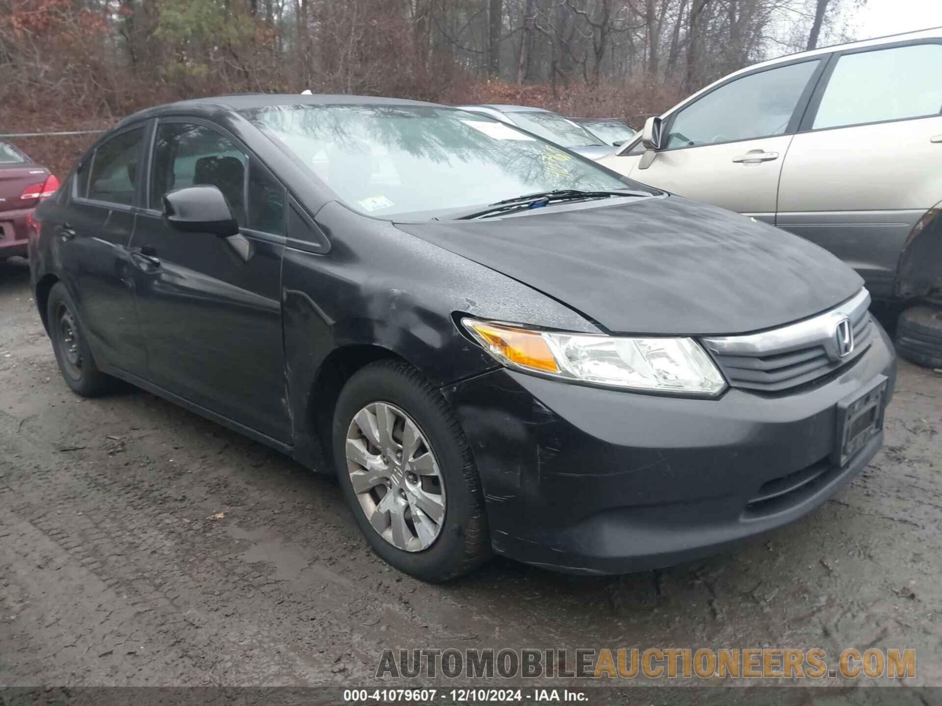 2HGFB2F54CH566943 HONDA CIVIC 2012