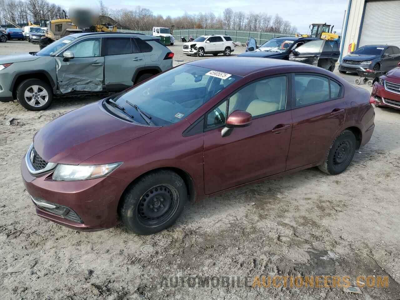 2HGFB2F54DH530770 HONDA CIVIC 2013