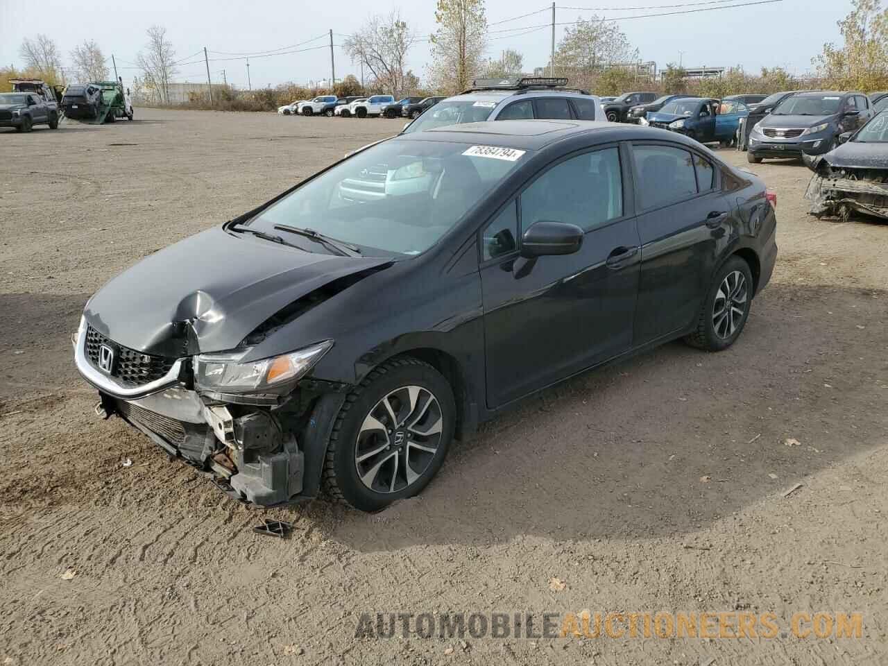 2HGFB2F54EH008030 HONDA CIVIC 2014